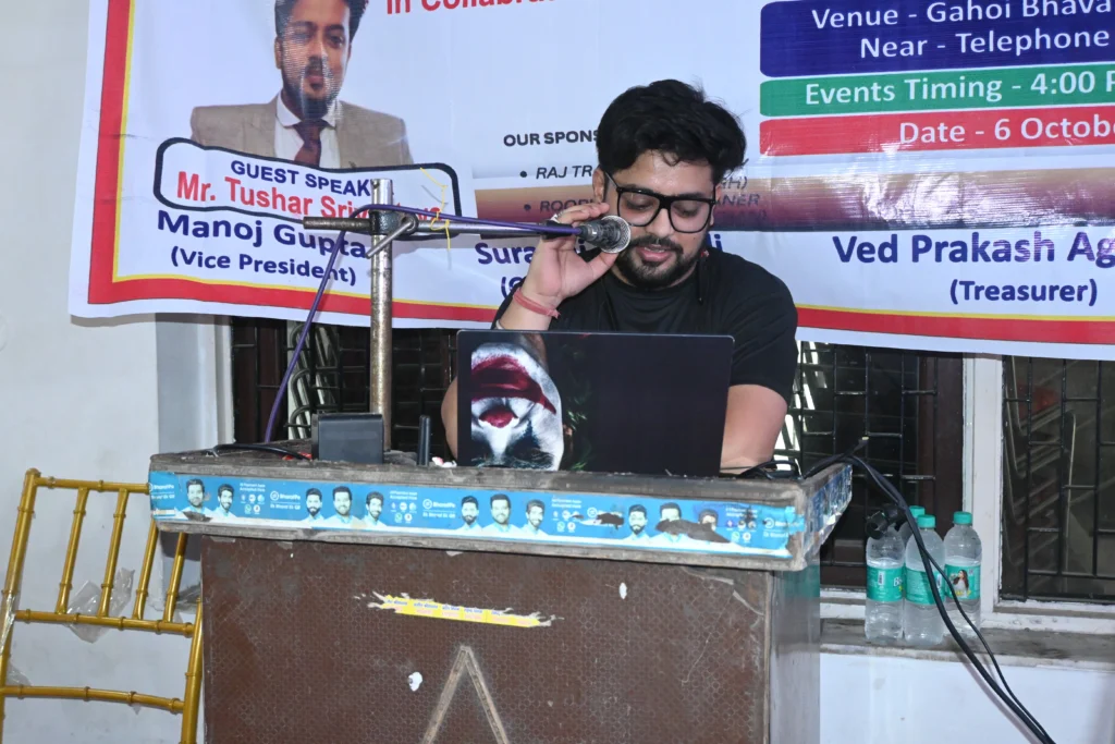 Founder giving workshop